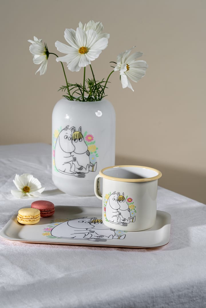 Mummi emaljekrus 55 cl, Flowers Muurla