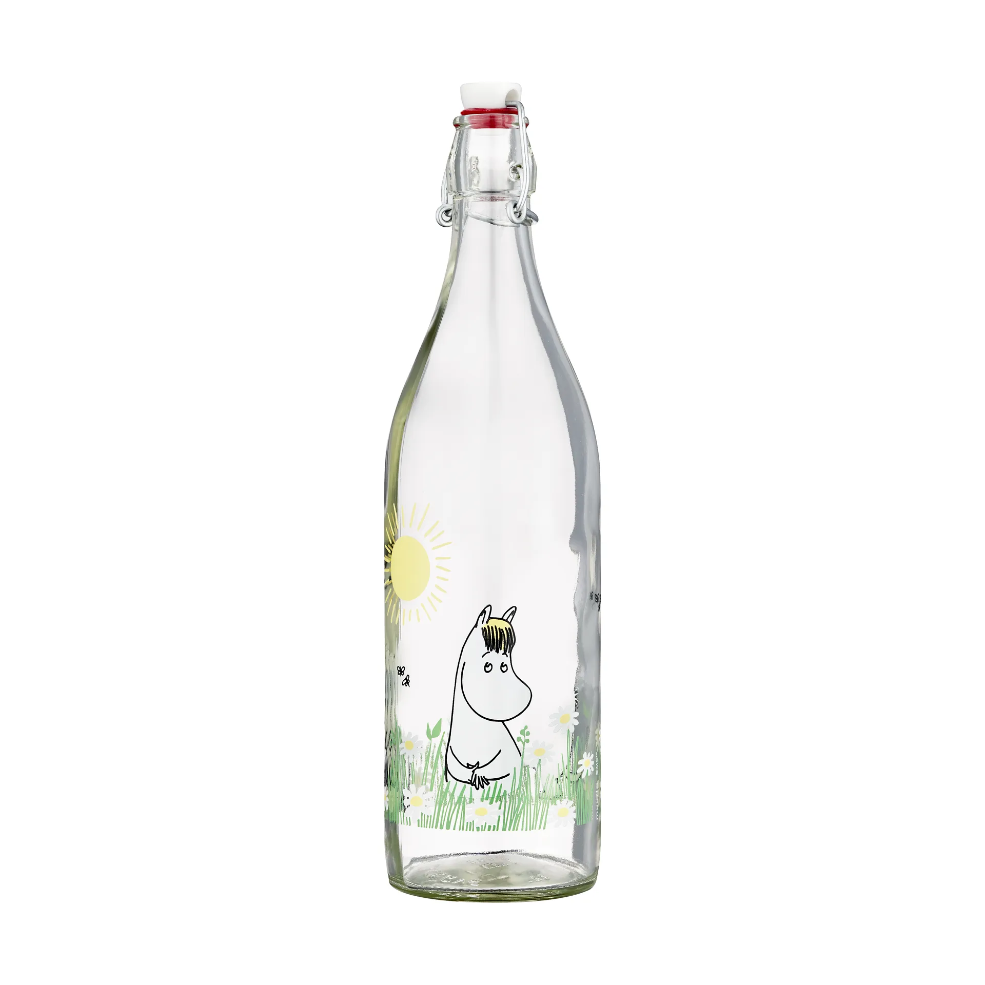 Mummi glassflaske 1 L, Meadow Muurla