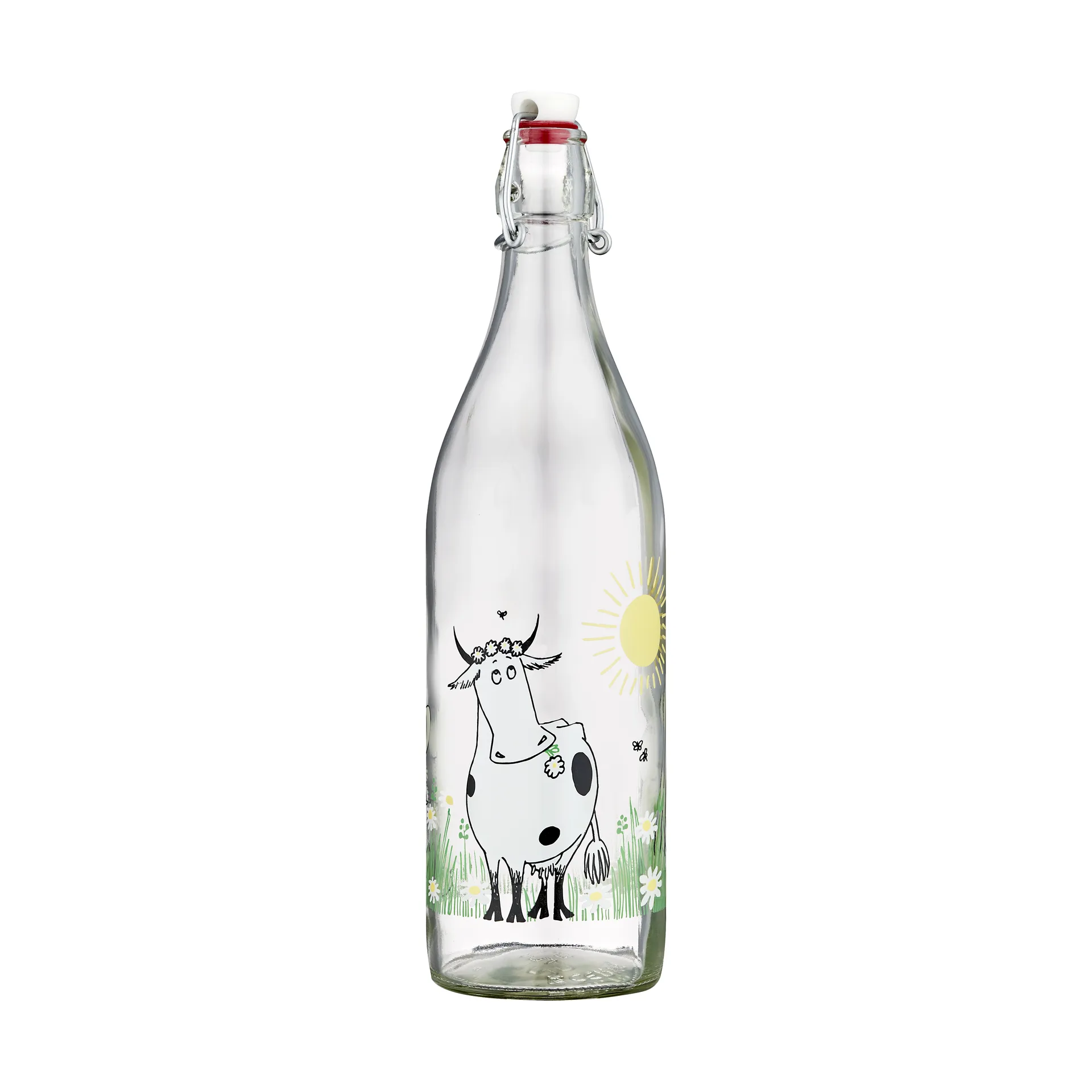 Mummi glassflaske 1 L, Meadow Muurla