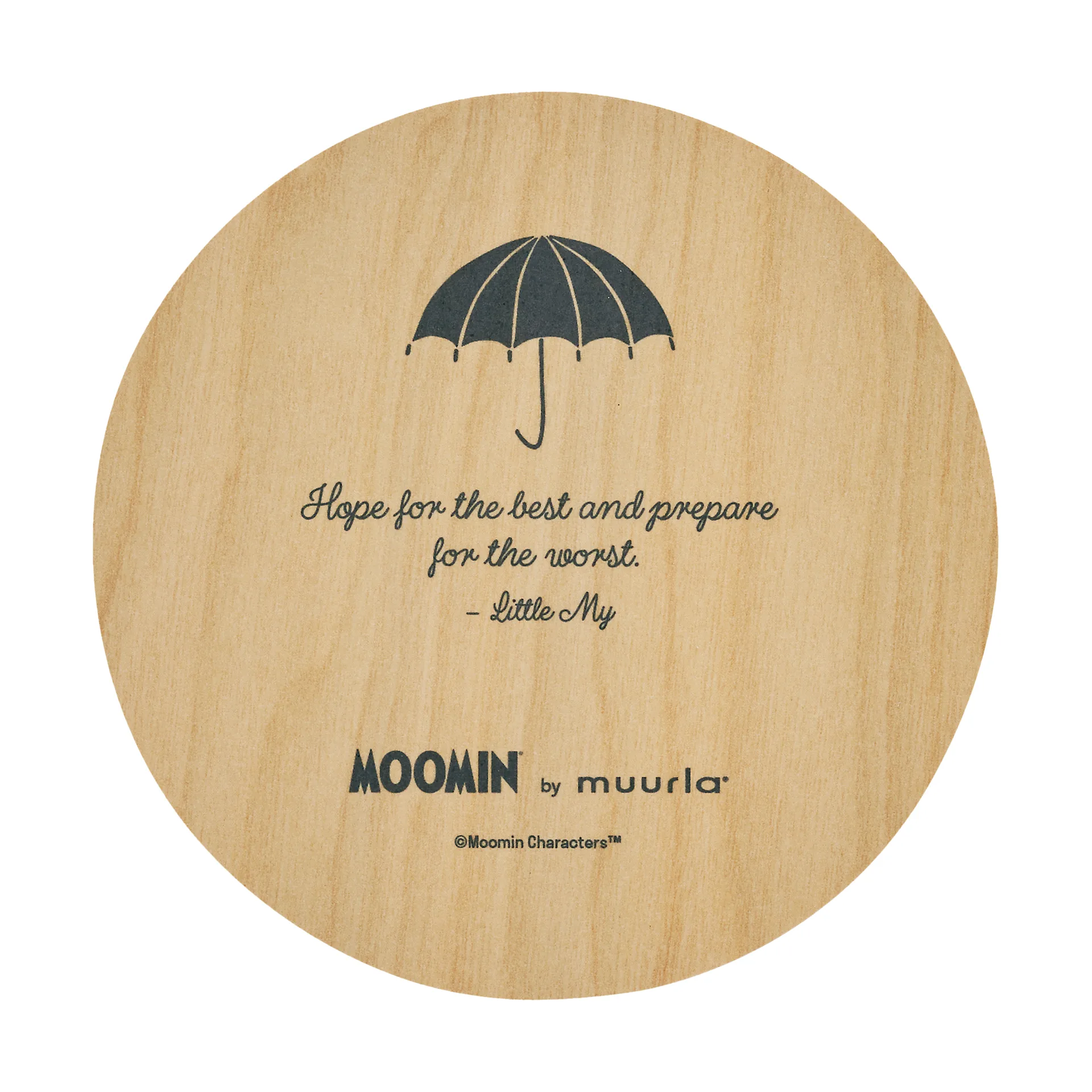 Mummi glassunderlag Ø10 cm, Little My Muurla