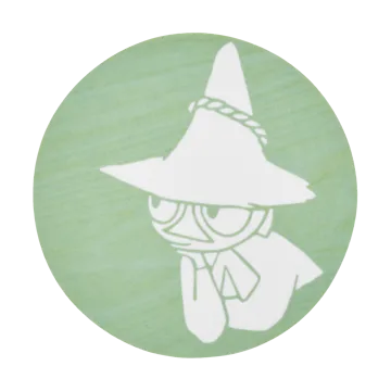Mummi glassunderlag Ø10 cm - Snufkin - Muurla
