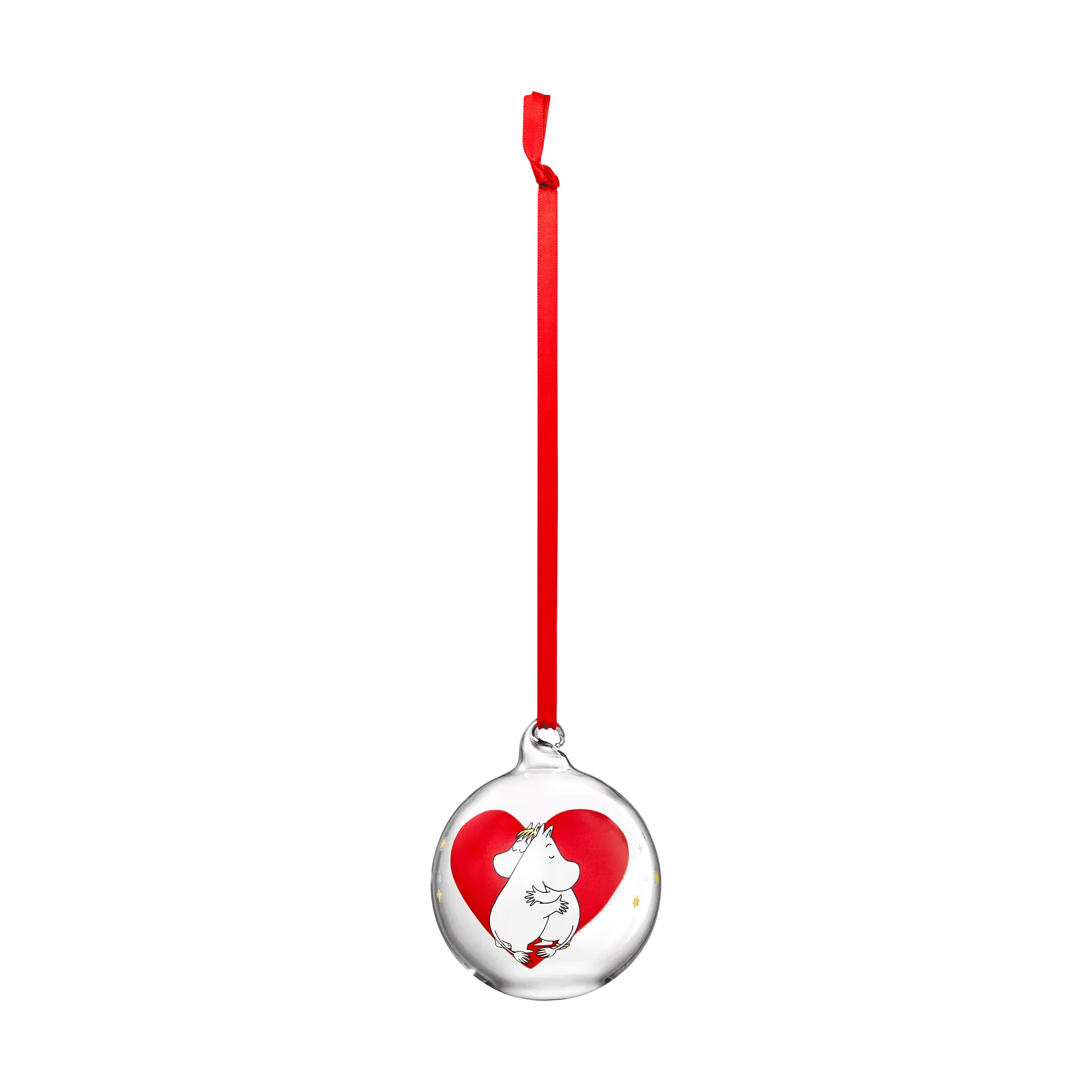 Mummi julekule Ø7 cm, Heart Muurla
