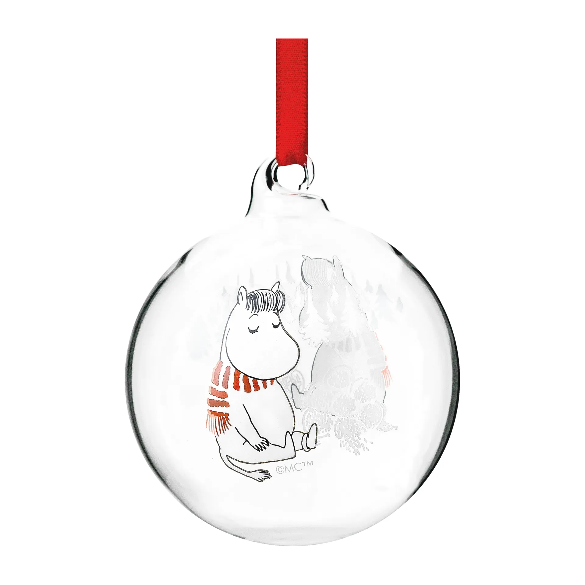 Mummi julekule Ø7 cm, Snorkmaiden Muurla