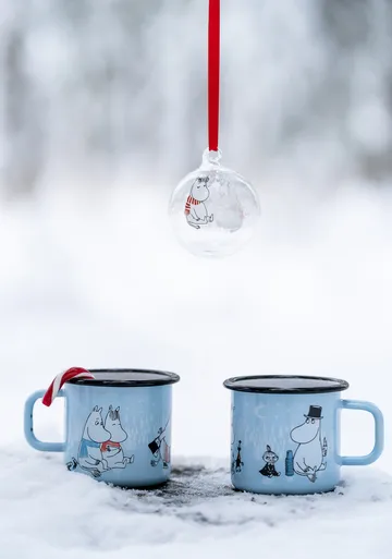 Mummi julekule Ø7 cm - Snorkmaiden - Muurla