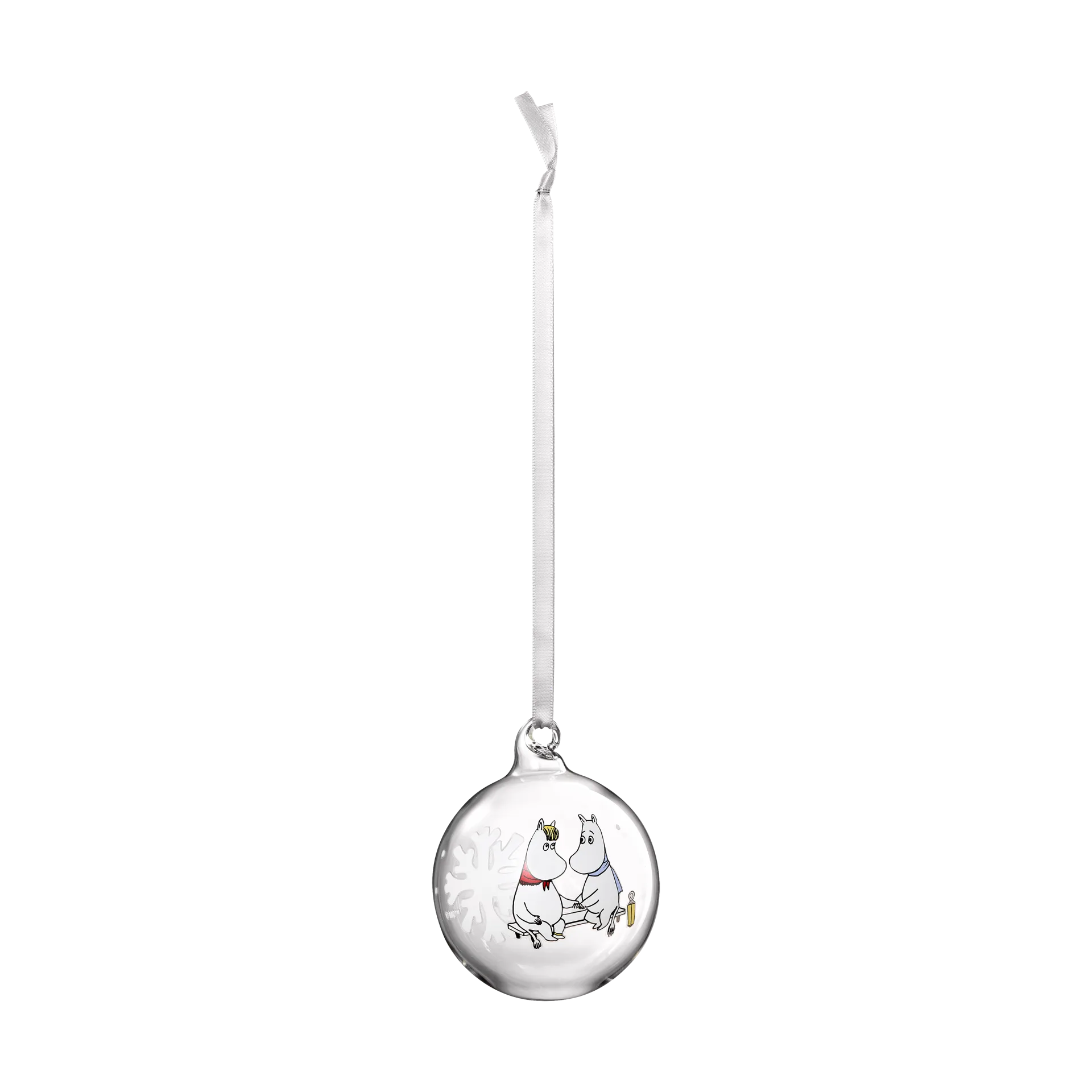 Mummi julekule Ø7 cm, Snowflake Muurla