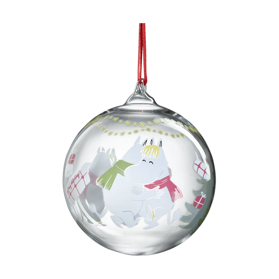 Mummi julekule Ø9 cm, Happy holidays Muurla