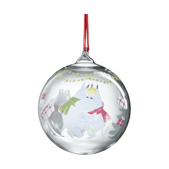 Mummi julekule Ø9 cm - Happy holidays - Muurla