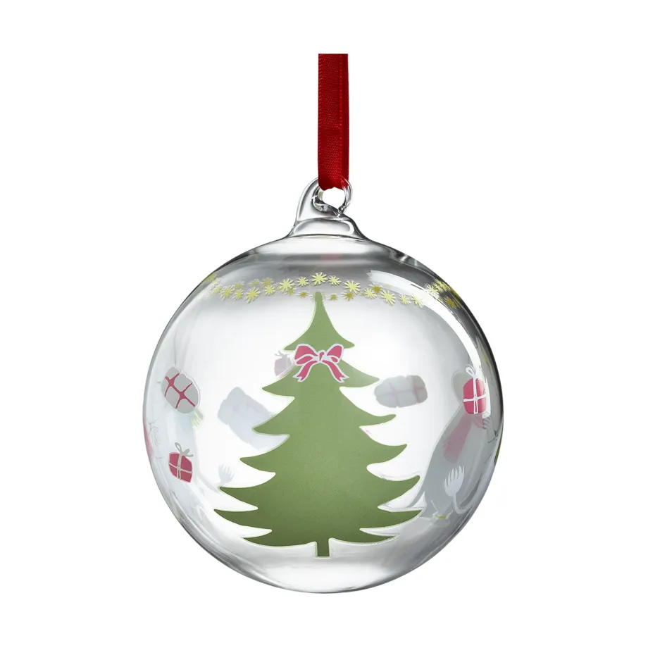 Mummi julekule Ø9 cm, Happy holidays Muurla