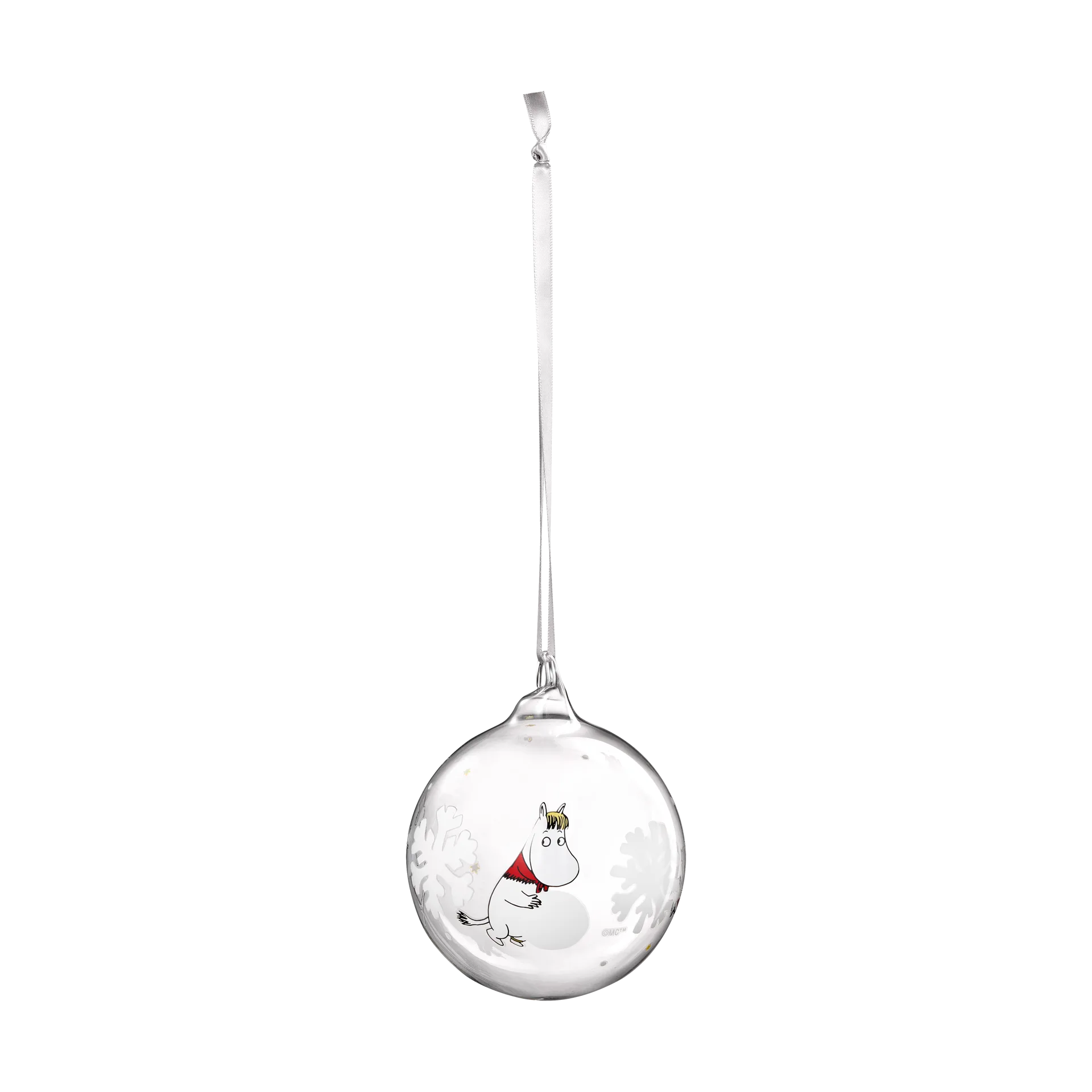 Mummi julekule Ø9 cm, Snowflake Muurla