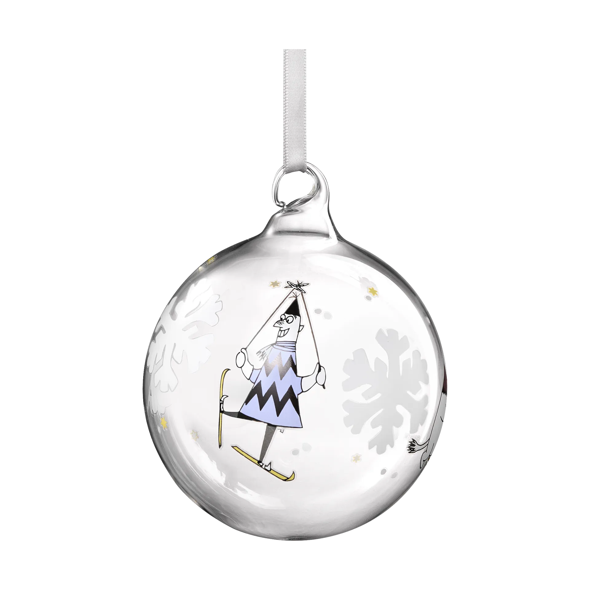 Mummi julekule Ø9 cm, Snowflake Muurla