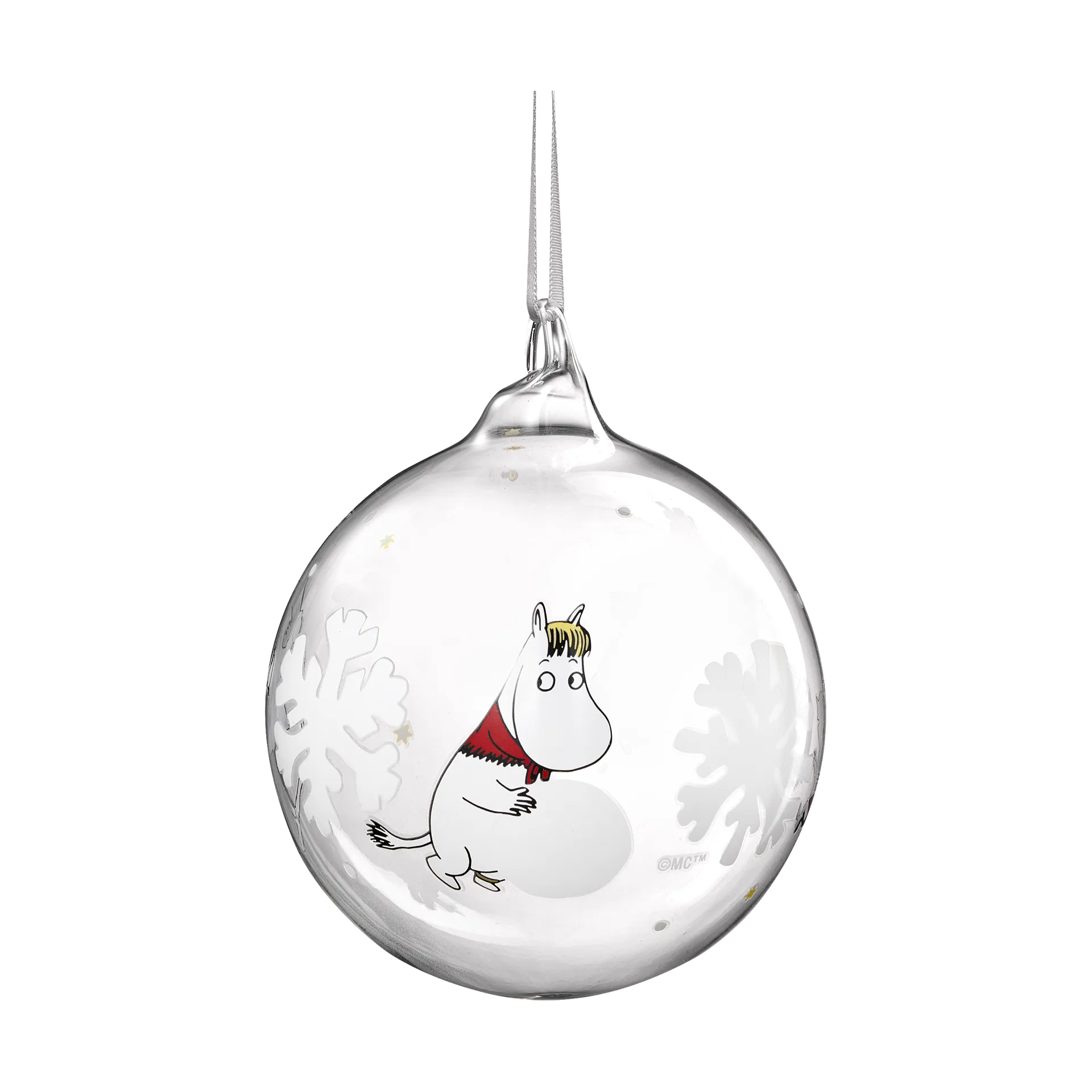 Mummi julekule Ø9 cm, Snowflake Muurla