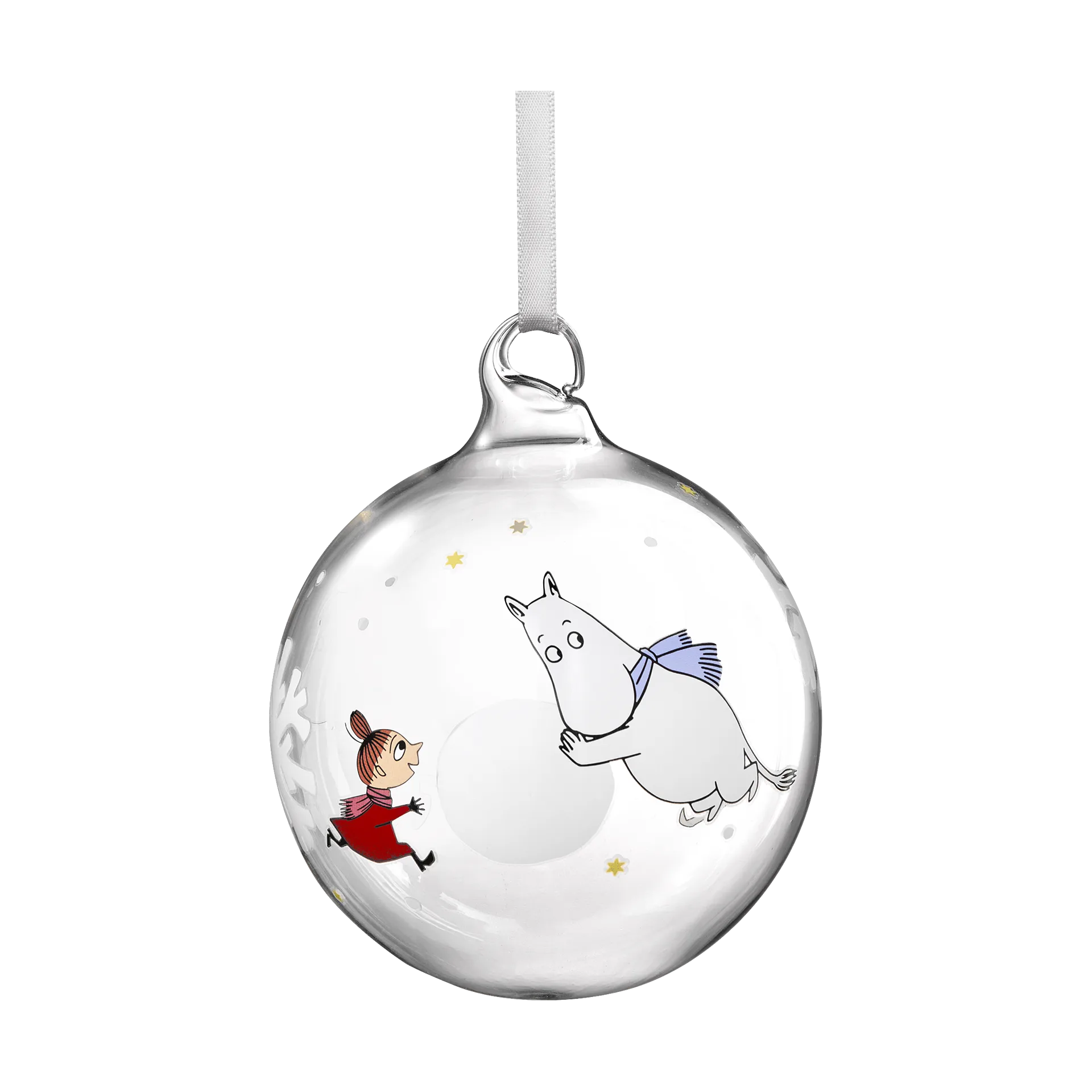 Mummi julekule Ø9 cm, Snowflake Muurla