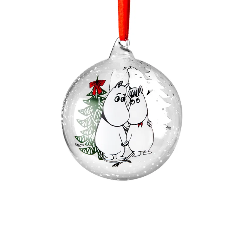Mummi julekule Ø9 cm, Winter magic Muurla