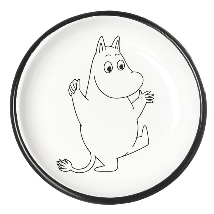 Mummi Retro emaljetallerken 18 cm, Mummi Muurla