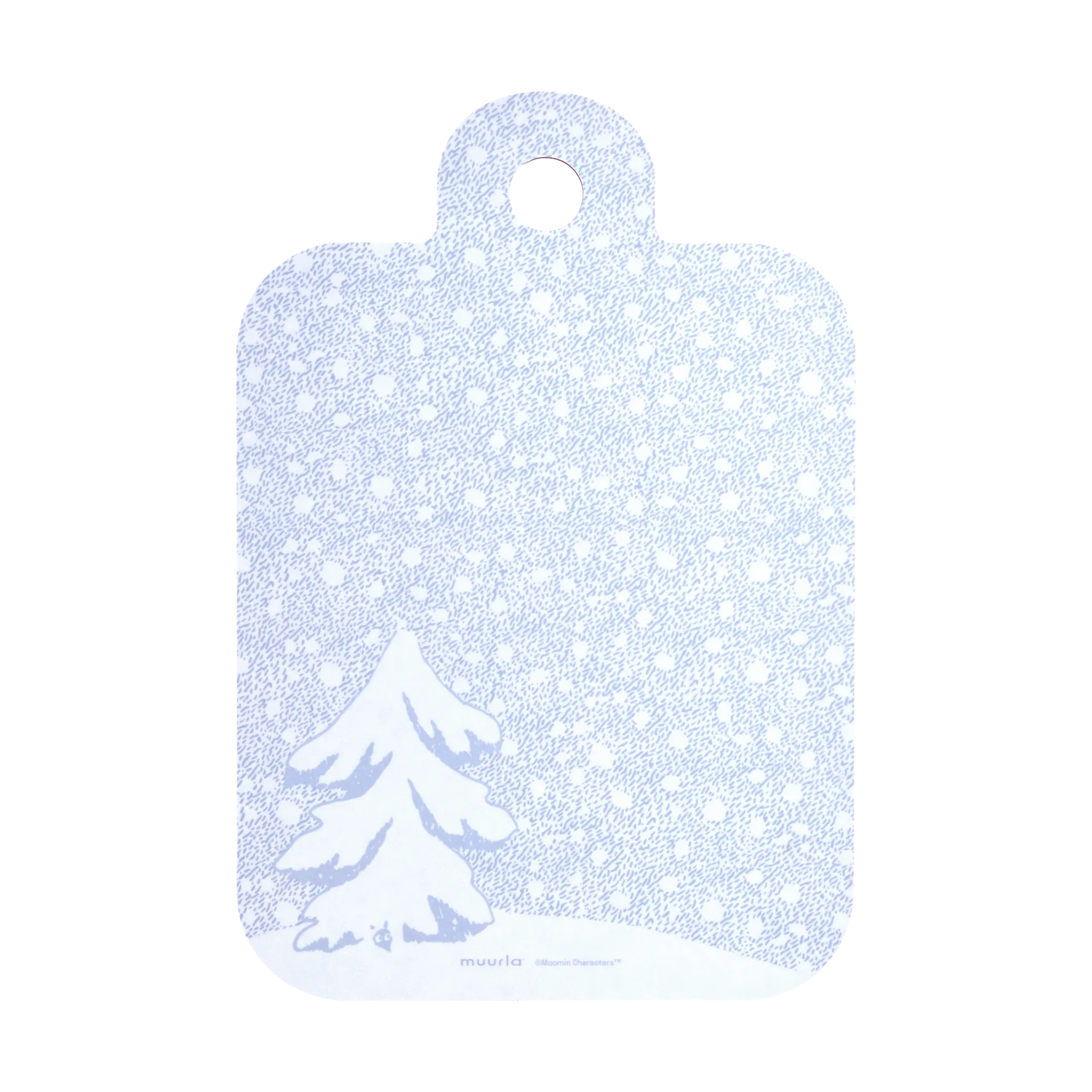 Mummi skjærefjøl 21x31 cm, Let it snow Muurla