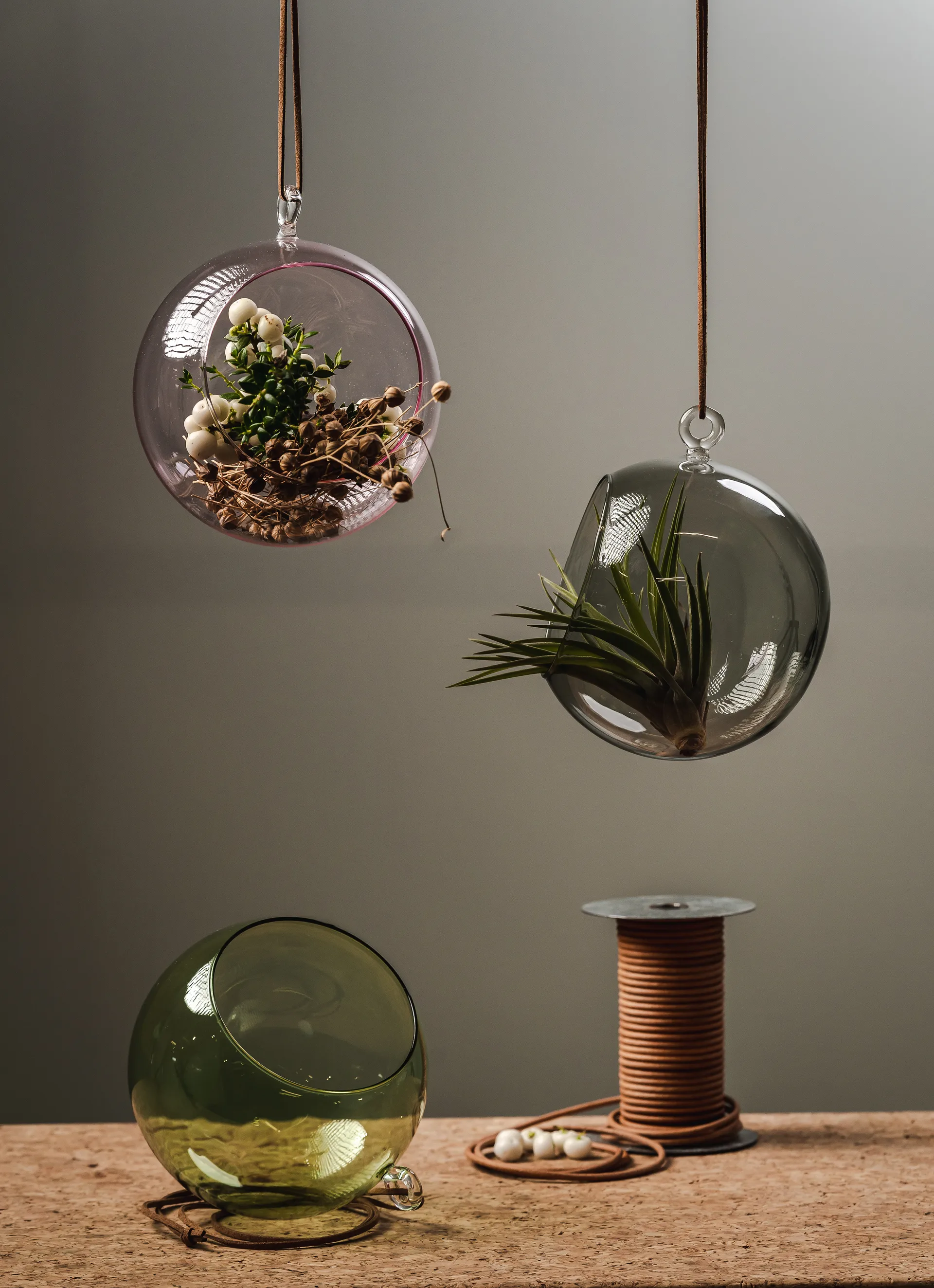 Muurla dekorasjonskule Ø 12 cm, Grønn Muurla