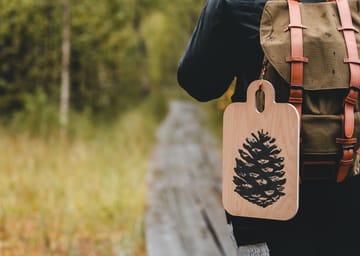 Nordic Chop & Serve br 21 x 31 cm - The Pine Cone-The Birch Leaf - Muurla