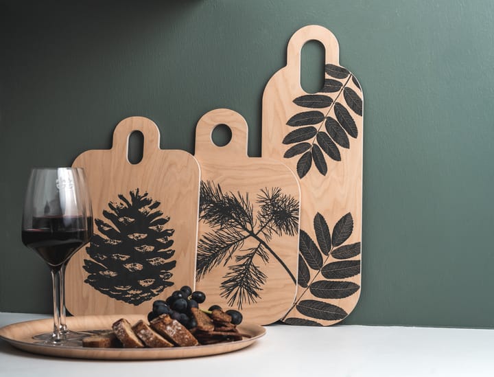 Nordic Chop & Serve br 21 x 31 cm, The Pine Cone-The Birch Leaf Muurla