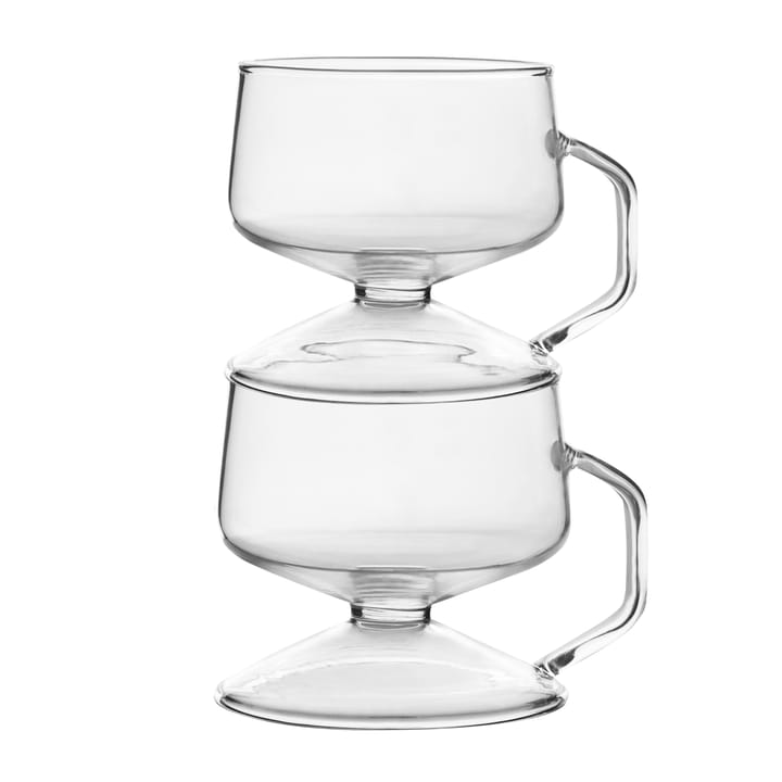 Olo glass varme drikker 30 cl 2-pakning, Klar Muurla