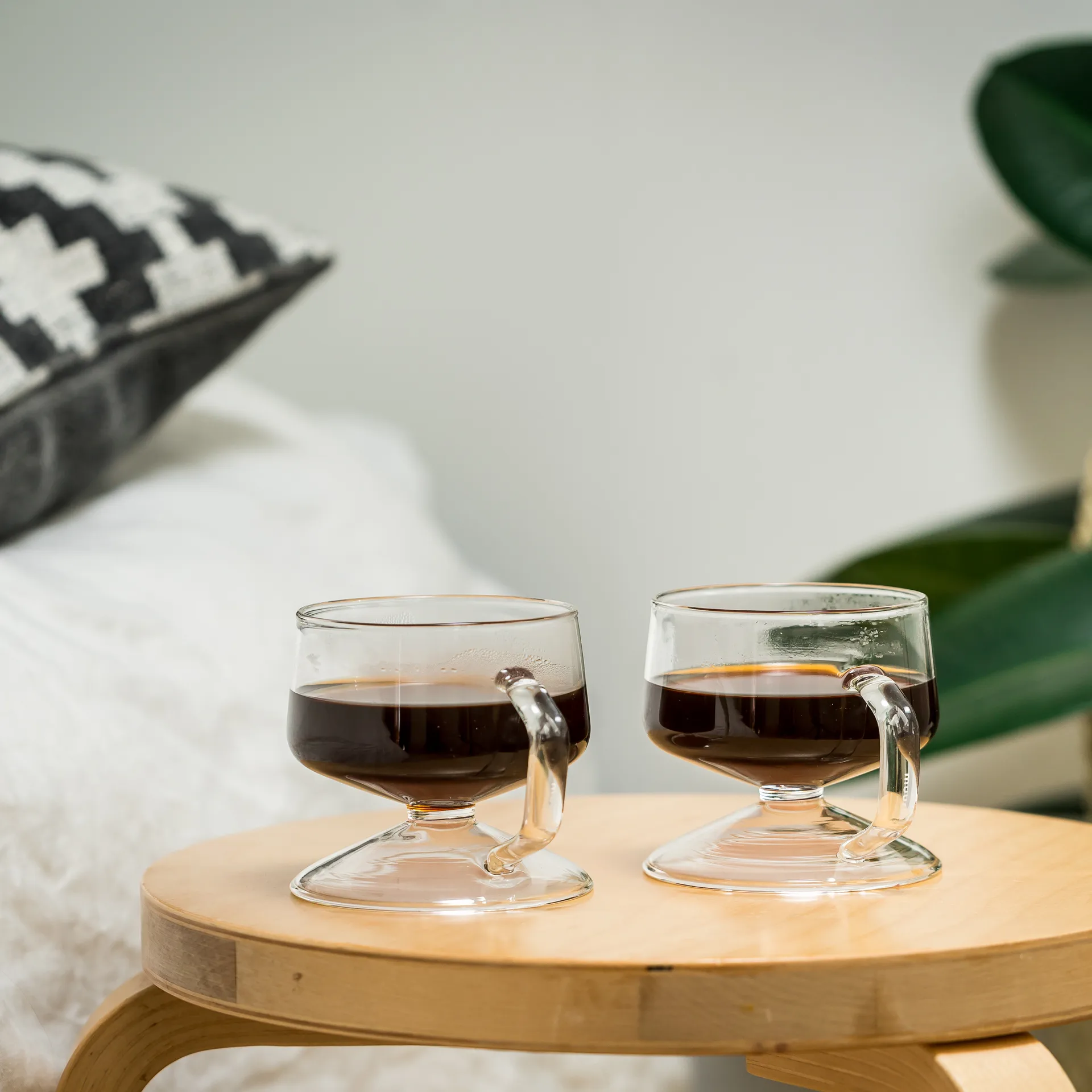 Olo glass varme drikker 30 cl 2-pakning, Klar Muurla