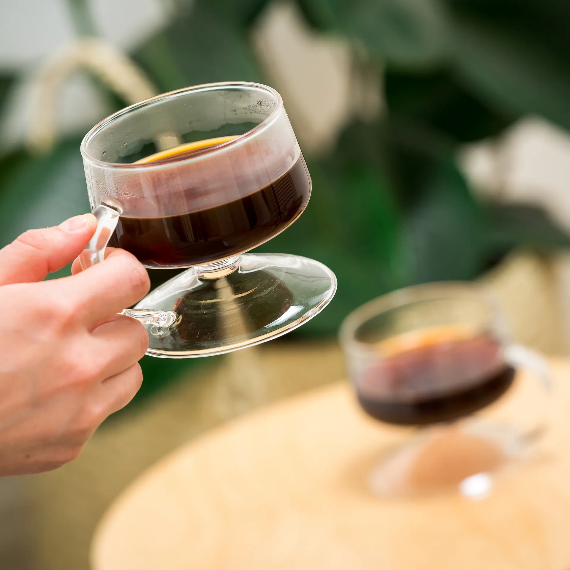 Olo glass varme drikker 30 cl 2-pakning, Klar Muurla