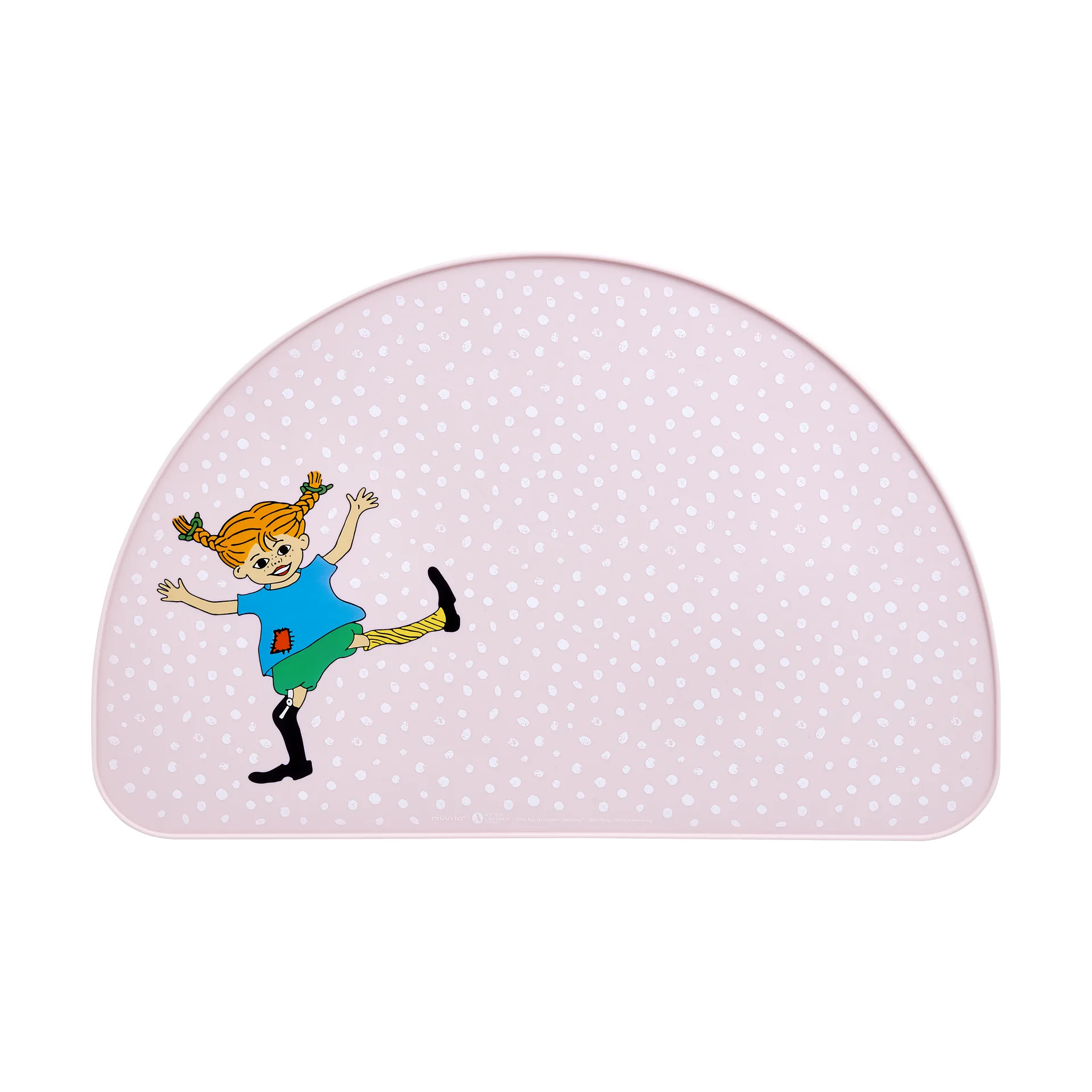 Pippi bordbrikke 27x42 cm, Rosa Muurla