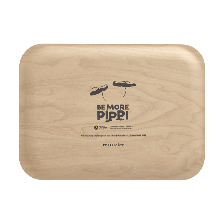 Pippi brett 20x27 cm, Be More Pippi Muurla