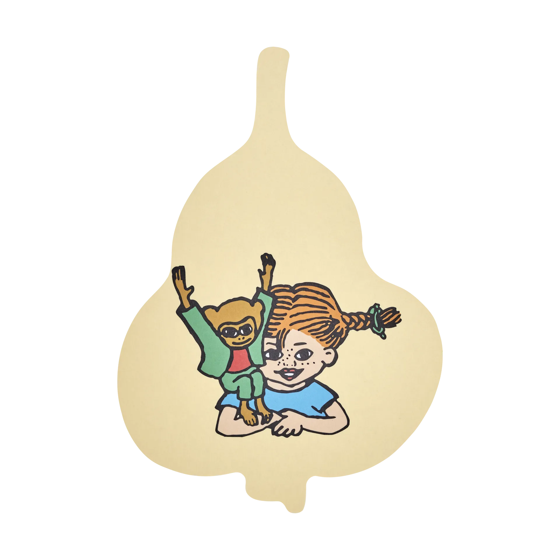 Pippi Chop & Serve skjærebrett 21x30 cm, Fruits Muurla