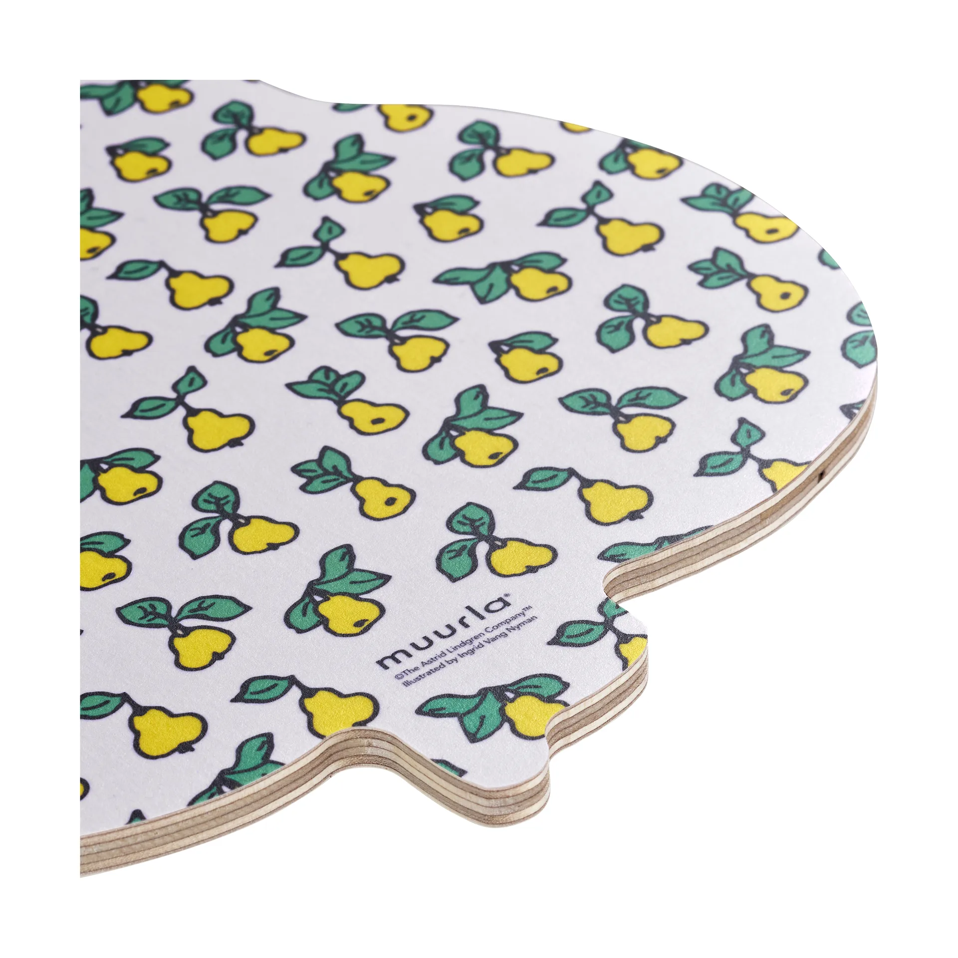 Pippi Chop & Serve skjærebrett 21x30 cm, Fruits Muurla