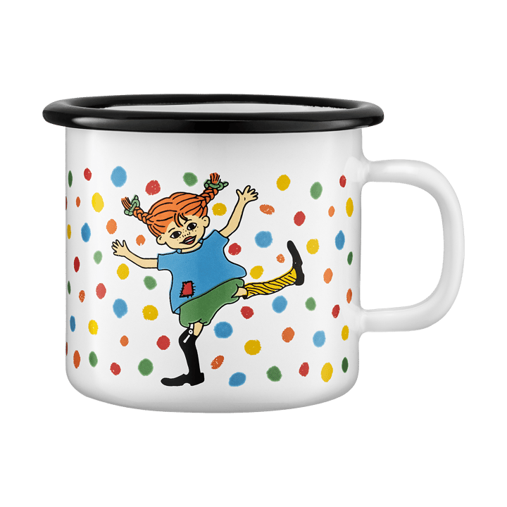Pippi emaljekrus 2,5 dl, Hoppsan Muurla