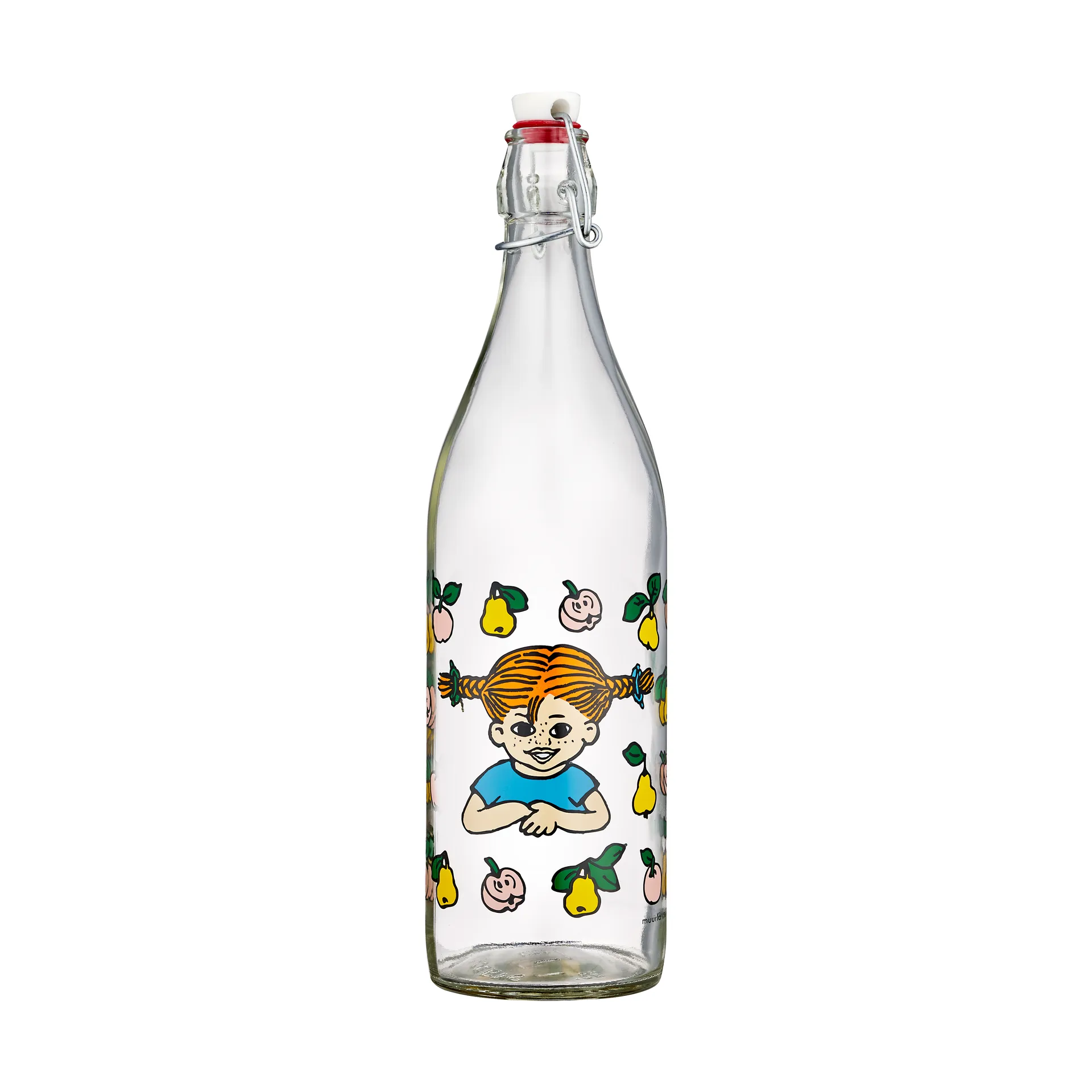 Pippi glassflaske 1 L, Fruits Muurla
