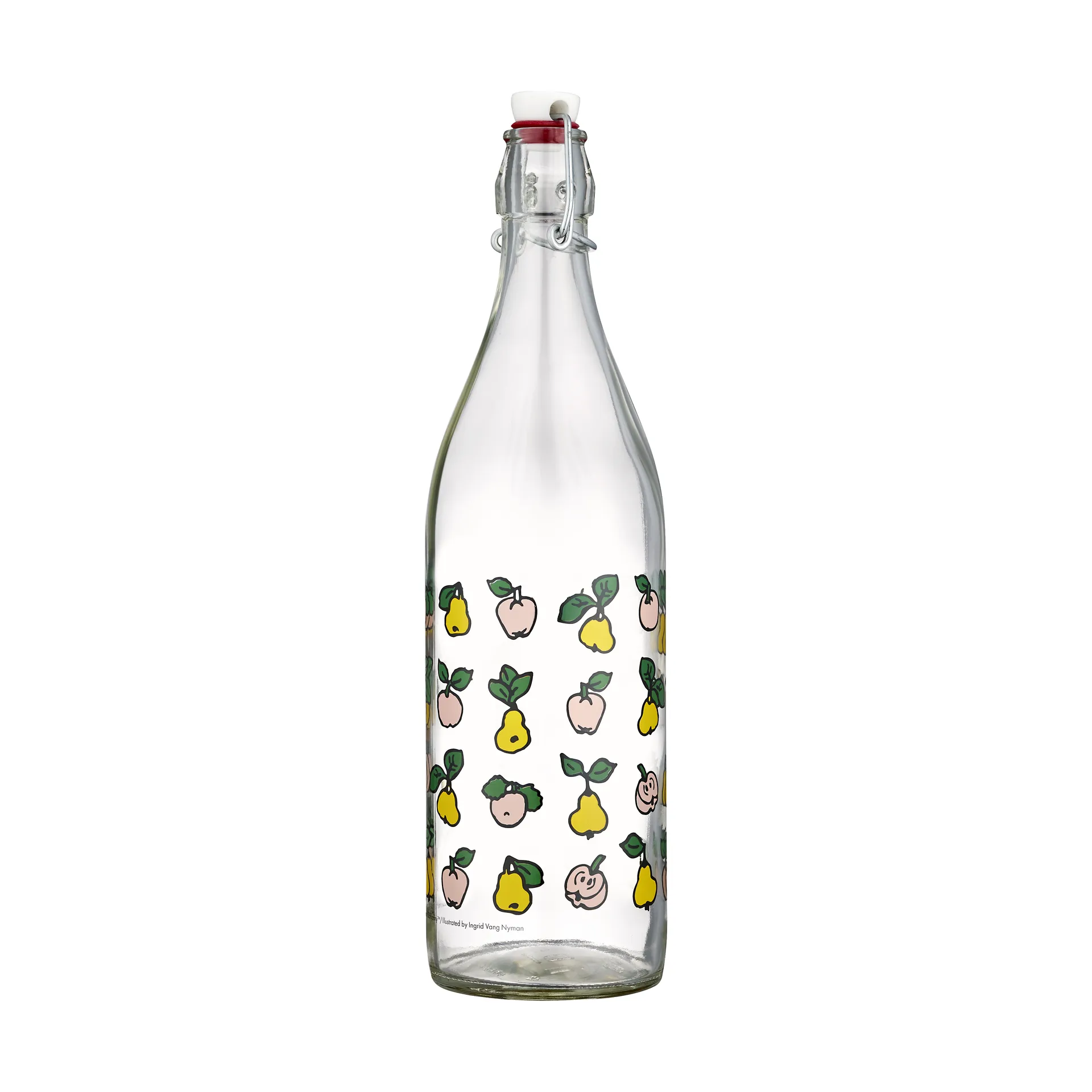 Pippi glassflaske 1 L, Fruits Muurla