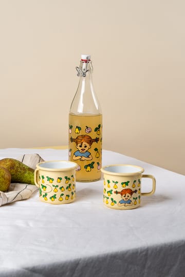 Pippi glassflaske 1 L - Fruits - Muurla