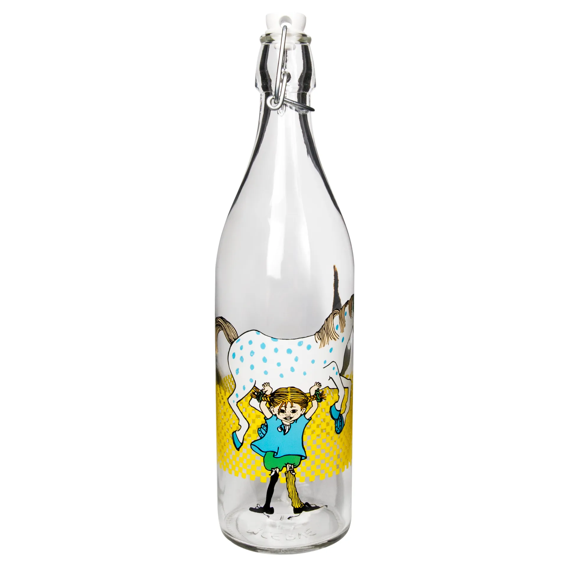 Pippi glassflaske 1 L, Multi Muurla