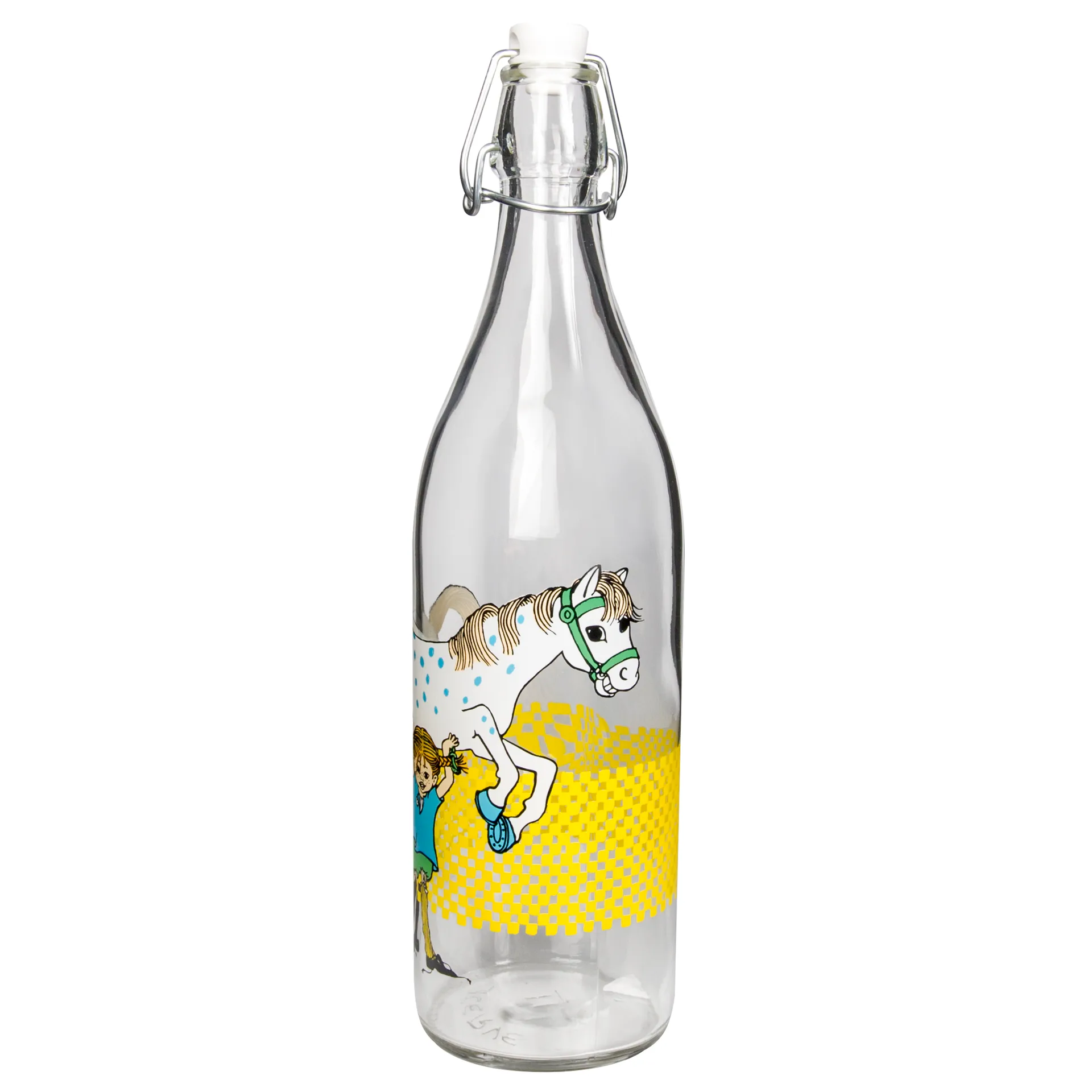 Pippi glassflaske 1 L, Multi Muurla