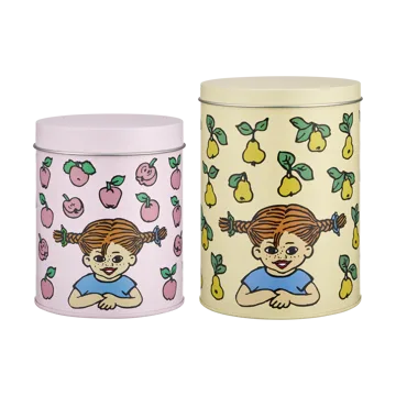 Pippi krukkesett 2 deler - Fruits - Muurla