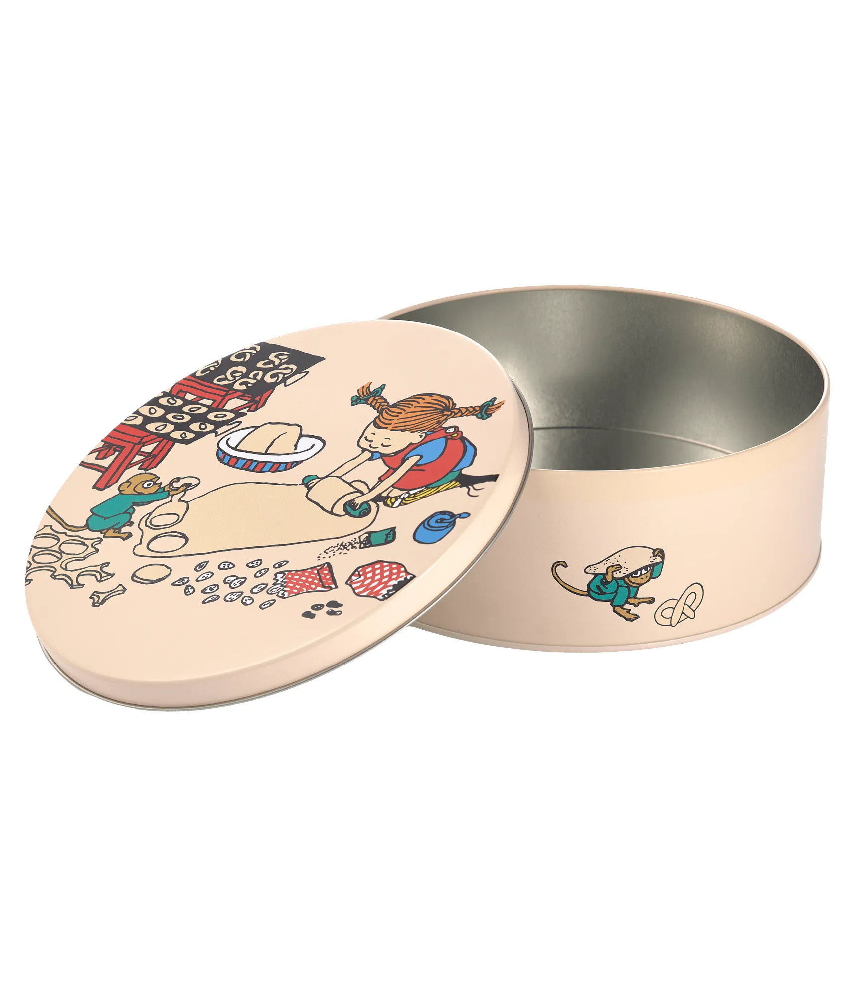 Pippi metallboks Ø18 cm, Baking Muurla