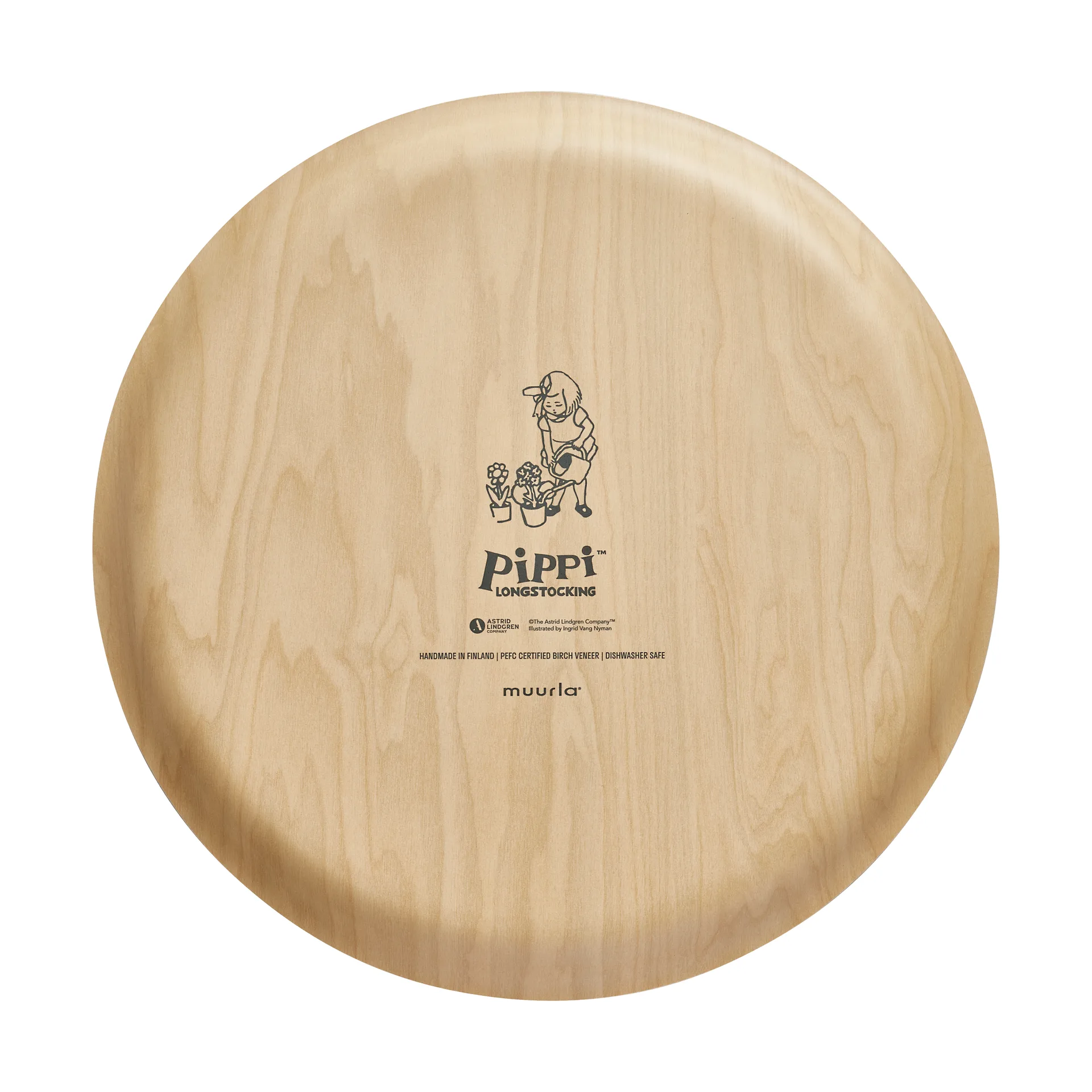 Pippi serveringsbrett Ø35 cm, Villa Villekulla Muurla