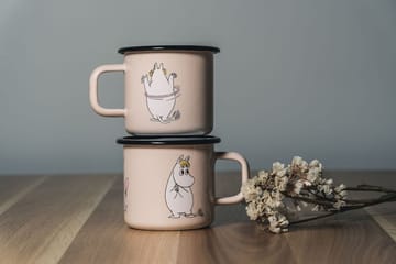 Snorkfrøken Retro emaljekopp 37 cl - Beige - Muurla