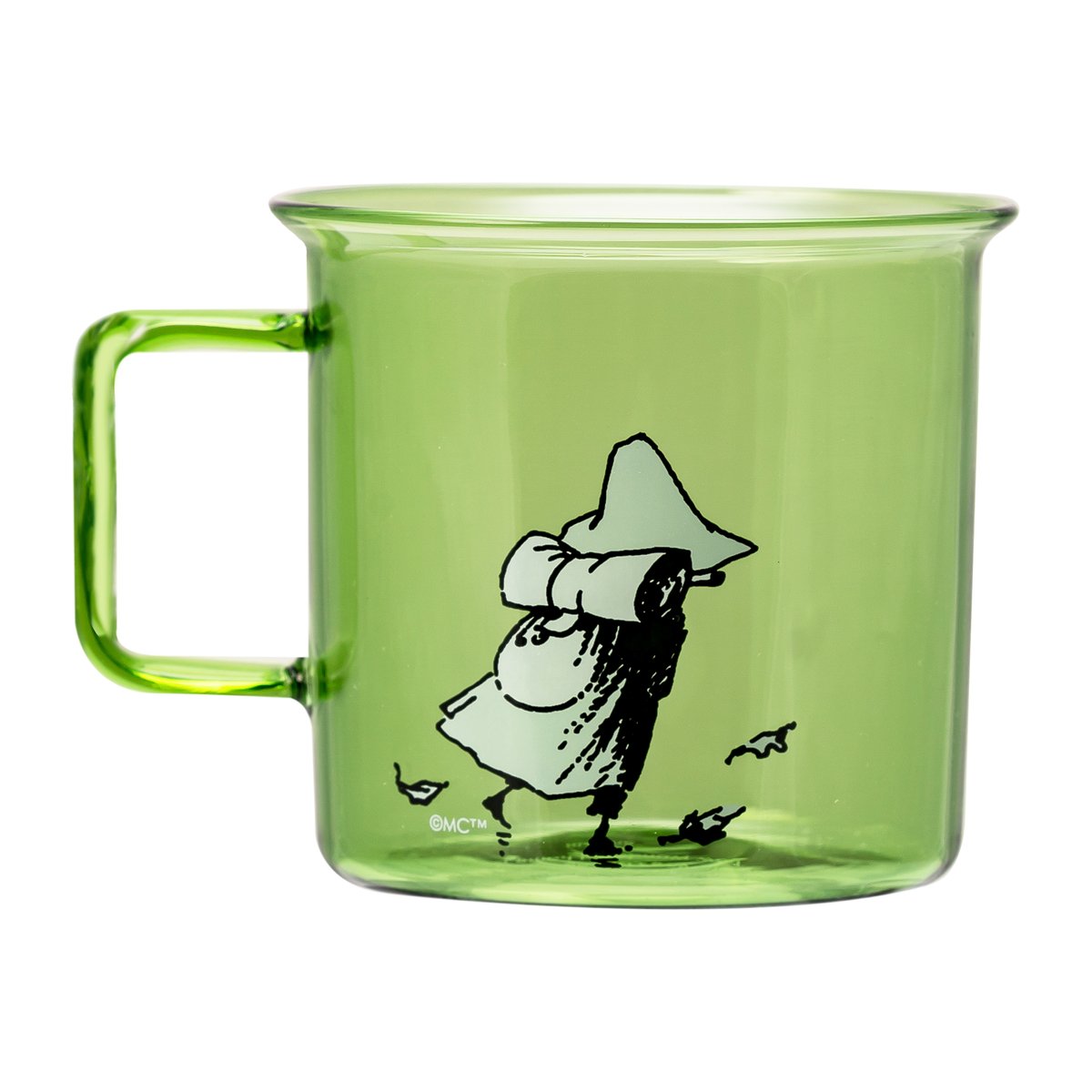 Muurla Snufkin glasskopp 35 cl Grønn