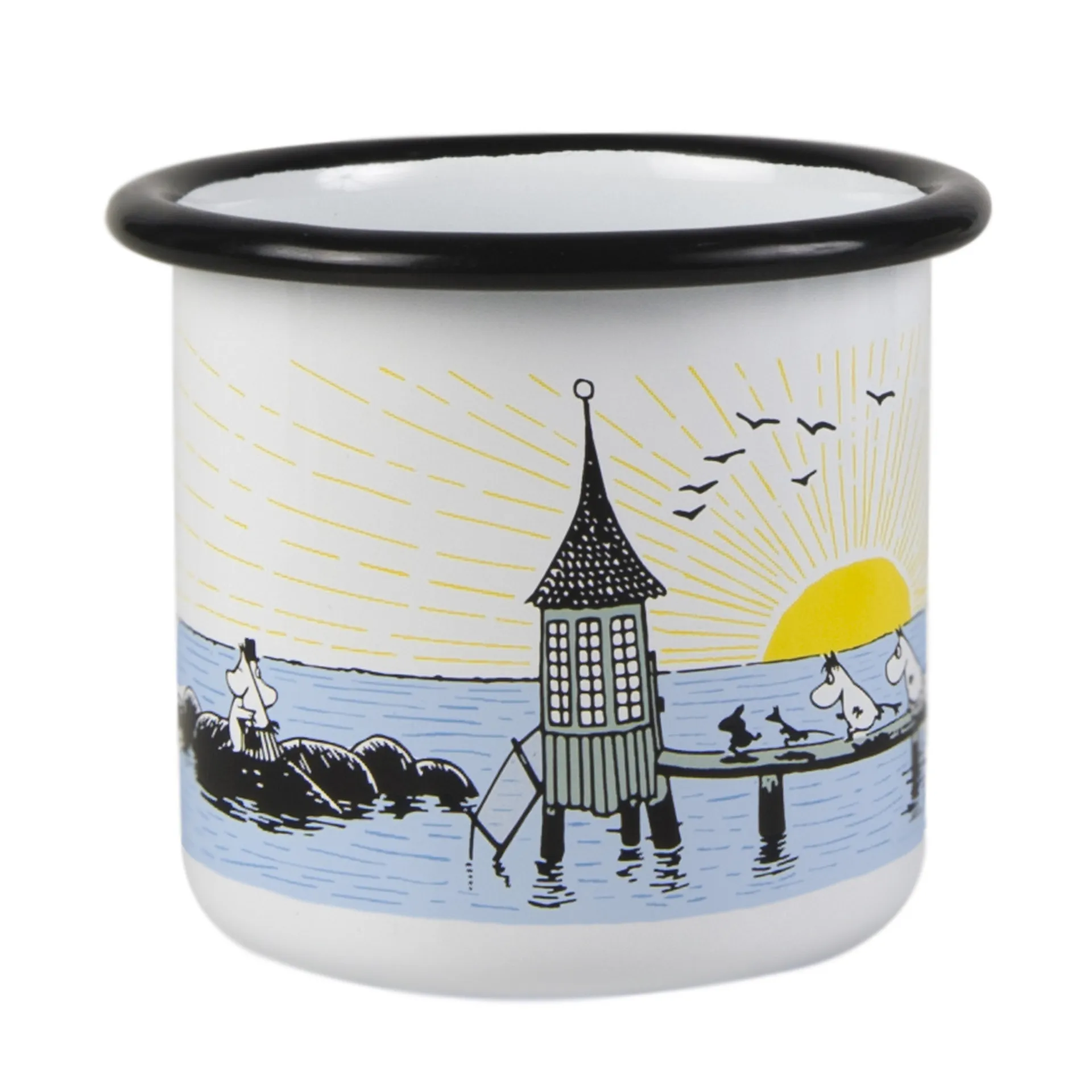 Sommervind emaljekopp, 2,5 dl Muurla