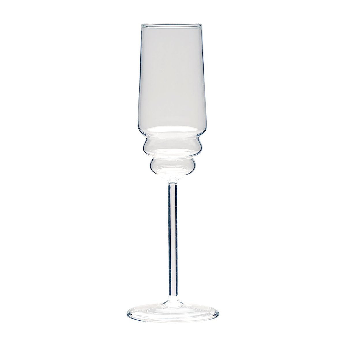 Muurla Steps champagneglass 25 cl Clear