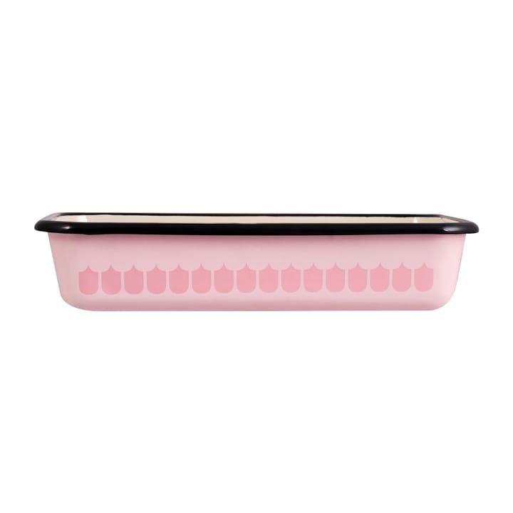 Vappu emaljert ildfast form, Rosa Muurla