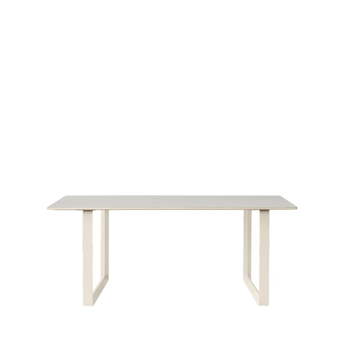 70/70 spisebord 170 x 85 cm - Grey linoleum-Plywood-Sand - Muuto