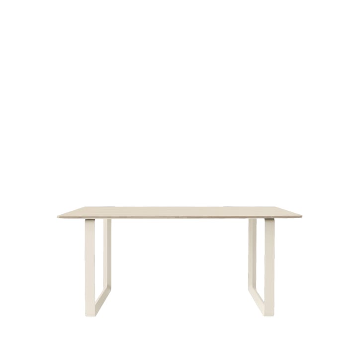 70/70 spisebord 170 x 85 cm - Oak veneer-Plywood-Sand - Muuto