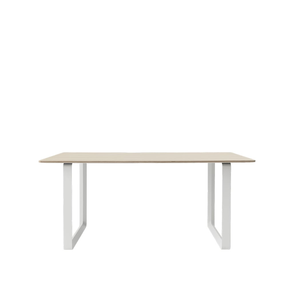 Bilde av Muuto 70/70 spisebord 170 x 85 cm Oak veneer-Plywood-White