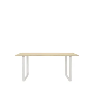 70/70 spisebord 170 x 85 cm - Solid oak-White - Muuto