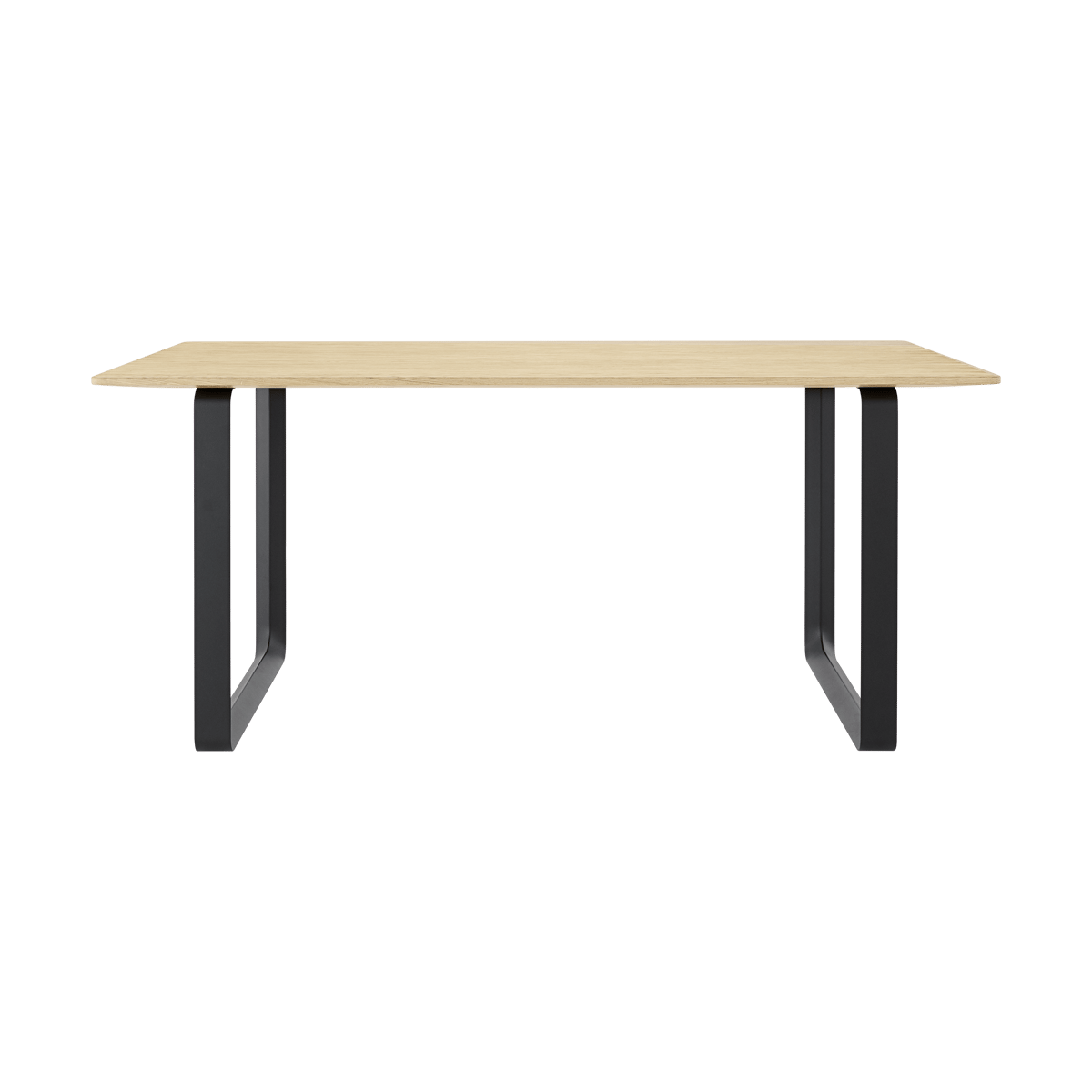 Bilde av Muuto 70/70 spisebord 170 x 85 cm Solid smoked oak-Black