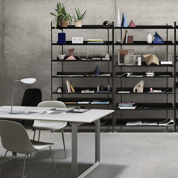 70/70 spisebord 170 x 85 cm, Solid smoked oak-Sand Muuto