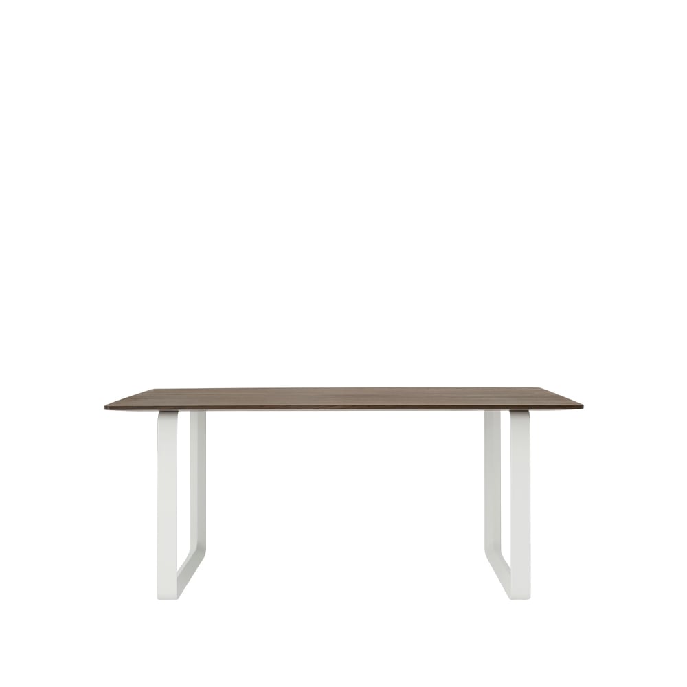 Bilde av Muuto 70/70 spisebord 170 x 85 cm Solid smoked oak-White